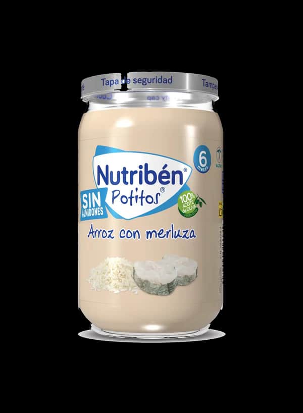 Nutriben Potito Arroz con Merluza