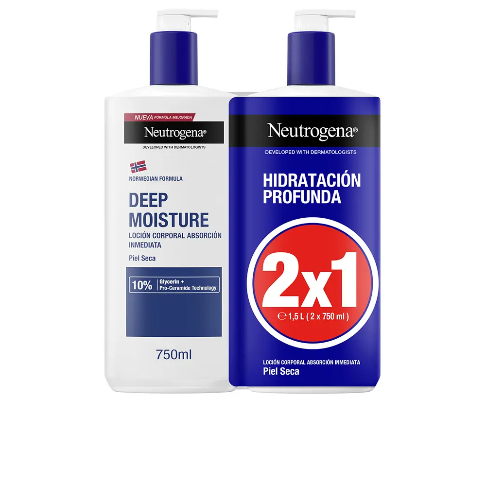Neutrogena Hidratación Profunda Loción Piel Seca 2x750ml