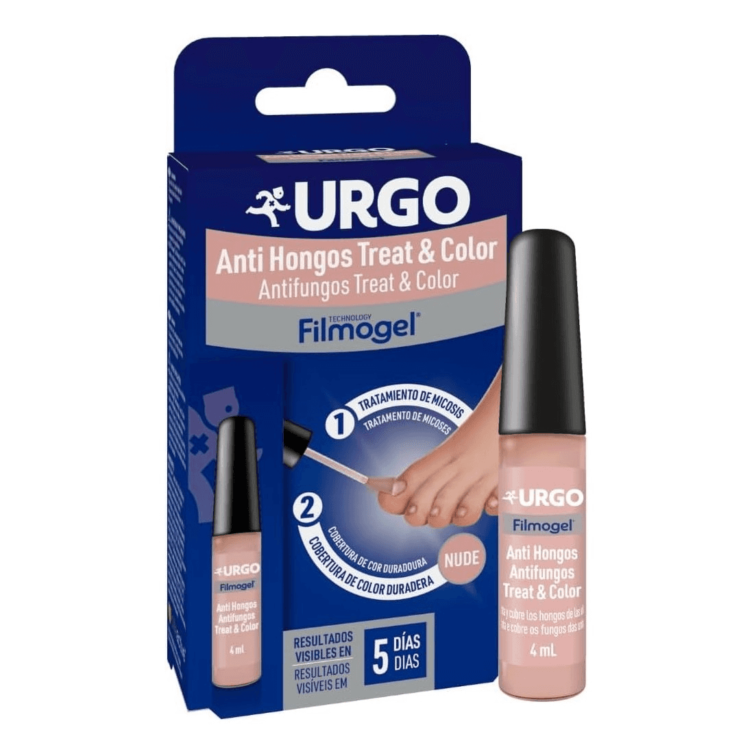 Urgo Filmogel Antihongos Treat & Color 4ml