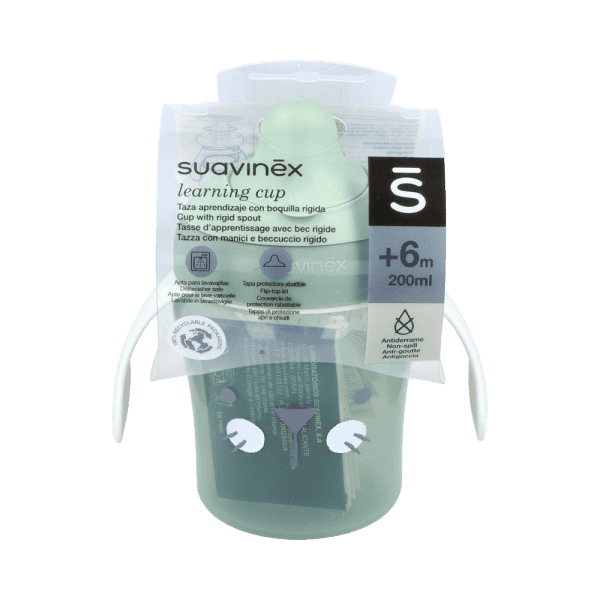 Suavinex Taza Aprendizaje Boquilla Rigida +6 Meses 200ml
