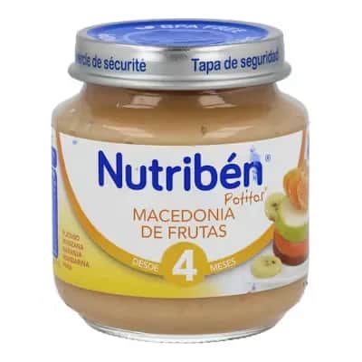 Nutribén Potito Macedonia de Frutas 130g