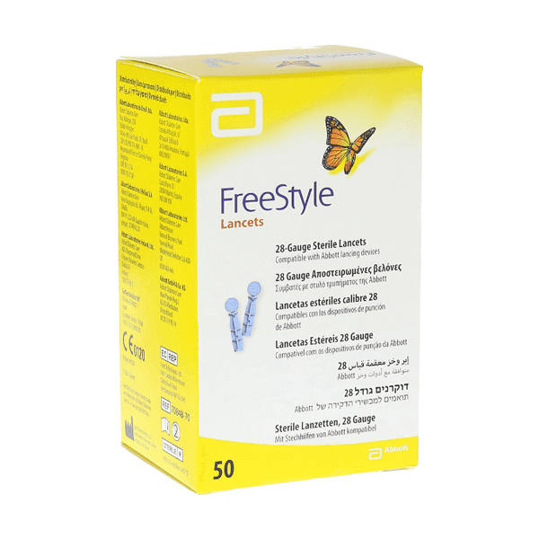 Abbott FreeStyle Lancetas 50 unidades
